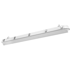 RAB SHARK4 SHARK Linear Fixture, LED Lamp, 50, 40, 30 W Fixture, 120, 208, 240, 277 V, White Housing