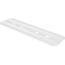 RAB Lighting STRP-BPLATE Bracket Plate, For Use With 120 to 277 V AC STRPLED Strip Light, Bay Light, Ceiling Mount, White