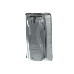 Red Dot® CCU Universal Weatherproof Cover, 4-9/16 in L x 2-13/16 in W, Flip Lid Cover, Die Cast Zinc