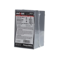 Red Dot® IHD3-2 Deep Universal Weatherproof Box, Die Cast Aluminum, 24.8 cu-in Capacity, 1 Gangs, 3 Outlets, 4-9/16 in L x 2-13/16 in W x 2 in D