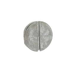 Red Dot® PLG-3-RD Close-Up Plug, 1 in Thread, Zinc, Silver