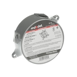 Red Dot® S-47 Weatherproof Device Outlet Box With Lug, Die Cast Aluminum, 16.3 cu-in Capacity, 5 Outlets, 1-5/8 in D