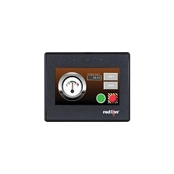 redlion® CR10000400000210 Widescreen HMI Operator Panel, 24 VDC, 5 W, 4.3 in TFT LCD Display, (1) 10/100 Ethernet Port, (1) RS-232 Serial Port, (1) RS-232/RS-485 Serial Port and (1) USB Device Port for Upload/Download