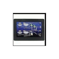 redlion® Graphite® G07C0000 Modular Touchscreen Type HMI Operator Interface Terminal, 24 V DC, 7 in TFT Display, (2) RS232, (1) RS-422/485, 10/100 Base-TX Ethernet Port