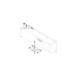 redlion® MB600000 Mounting Bracket, Versatile Mounting Configurations, Steel