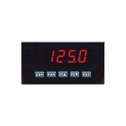 redlion® PAXH0000 AC Powered Voltage and Current Meter, 200 mV to 300 V AC/200 uA to 5 A Measuring, 3.8 in L x 4.1 in W x 1.95 in H, Flame Resistant Case, 0.01 % Accuracy, LED Display