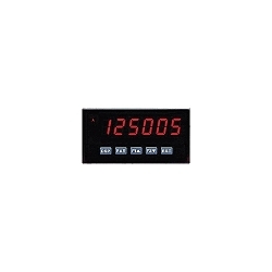 redlion® PAX® PAXI0020 AC Powered Dual Rate Meter/Counter, 6 Digits, Red Sunlight Readable Display, Logic/Voltage Input Signal, On/Off Cycles: 6 ms