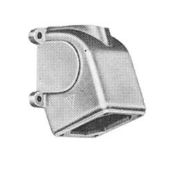 Russellstoll® JE6 20 deg Angle Enclosure, For Use With J-Line 60 A Receptacle