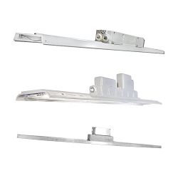 SafeSite® LPD3B4D2P Generation II Low Profile Medium Beam Linear Fixture,) LED Lamp, 33 W Fixture, 100 to 277 VAC, Gray Housing