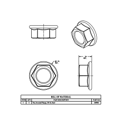 Saginaw Control & Engineering SCE-102298 SCE Standard Enclosure Bolt Pack, Carbon Steel