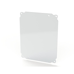 Saginaw Control & Engineering SCE-10P8 SCE Flat Enclosure Sub Panel, 9 in H 7 in W 0.08 in D, For Use With SCE-6PBHx, SCE-1008xELJxx, SCE-1008xCHNFxx, SCE-1008xSC, SCE-11KJxxSSST and SCE-12PBAx Enclosures, Carbon Steel