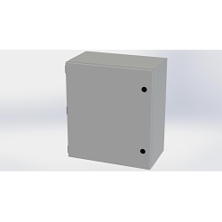 Saginaw Control & Engineering SCE-16148ELJ SCE Single Door Wall Mount Enclosure, 14 in W 8 in D 16 in H, NEMA 3R/4/12/13 NEMA Rating, Carbon Steel