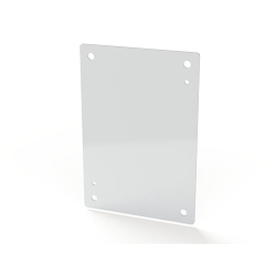 Saginaw Control & Engineering SCE-16P12 SCE Flat Enclosure Sub Panel, 13 in H 9 in W 0.104 in D, For Use With SCE-16EL120xxxx, SCE-16H12xxxxLP and SCE-16R120xLP Enclosures, Carbon Steel
