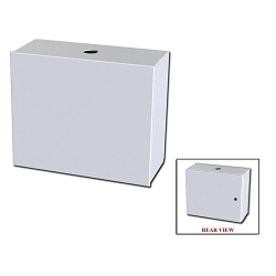 Saginaw Control & Engineering SCE-20HMI2410LP SCE Removable HMI Enclosure, 24 in W 10 in D 20 in H, NEMA 3R/4/12/13 NEMA Rating, Carbon Steel