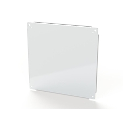 Saginaw Control & Engineering SCE-24P24 SCE Bent Enclosure Sub Panel, 21 in H 21 in W 0.88 in D, For Use With SCE-24EL24xxxx, SCE-24XEL25xxxx, SCE-24SA26xxxx, SCE29VR24xx, SCE-24R24xxxx and SCE-24H24xxxx Enclosures, Carbon Steel