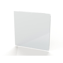 Saginaw Control & Engineering SCE-48P48 SCE Bent Enclosure Sub Panel, 44 in H 44 in W 0.88 in D, For Use With SCE-48EL4812xxWFLP and SCE-4848xxWFLP Enclosures, Carbon Steel