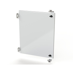 Saginaw Control & Engineering SCE-DF30EL24LP SCE Dead Front Swing Out Panel, 20.63 in W 26 in H, For Use With Wall Mount Enclosures with SCE Concealed Hinges, Carbon Steel