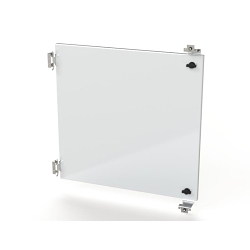 Saginaw Control & Engineering SCE-DF30EL30LP SCE Dead Front Swing Out Panel, 26.63 in W 26 in H, For Use With Wall Mount Enclosures with SCE Concealed Hinges, Carbon Steel