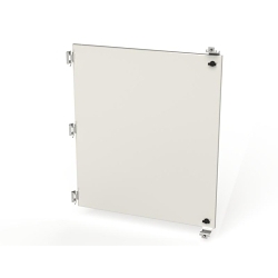 Saginaw Control & Engineering SCE-DF42EL36LP SCE Dead Front Swing Out Panel, 33 in W 38 in H, For Use With Wall Mount Enclosures with SCE Concealed Hinges, Carbon Steel