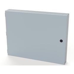 Saginaw Control & Engineering SCE-HA1418 SCE Indoor/Outdoor Enclosure, 18 in W 1.5 in D, For Use With Wall Mount Enclosure, Carbon Steel