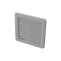Saginaw Control & Engineering SCE-N12FGA44LG SCE Assembly Filter Grille, Gray