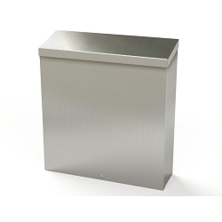 Saginaw Control & Engineering SCE-RH10N12SS SCE Removable Enclosure Hood Rain, 304 Stainless Steel, Gray