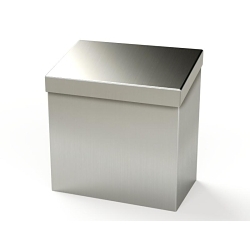 Saginaw Control & Engineering SCE-RH44SS SCE Heavy Gauge Enclosure Hood Rain, 304 Stainless Steel