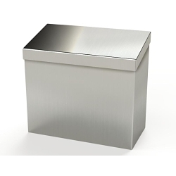 Saginaw Control & Engineering SCE-RH66SS SCE Heavy Gauge Enclosure Hood Rain, 304 Stainless Steel