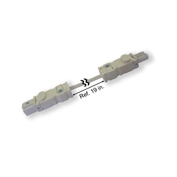 Saginaw Control & Engineering SCE-SLDCC SCE Push Fit Strip Light Daisy Chain Cord, For Use With LED Strip Lights