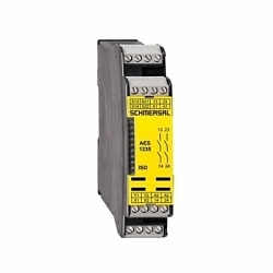 Schmersal AES-1235-24V DC Safety Control Module, 100 mm H x 22.5 mm W x 121 mm D, 24 V DC, 6 A