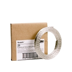 Scotch® 7100011690 Grounding Braid, 30 AWG Flat Cable, Copper