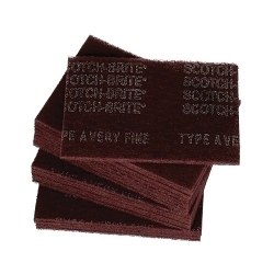 Scotch-Brite™ 7000045971 Pad, 9 in L, 6 in W/Dia, Very Fine Grade, Aluminum Oxide Abrasive