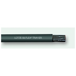 LUTZE SILFLEX® A3221818 Tray-ER Unshielded Flexible Tray Cable, 600/1000 V, (18) 18 AWG Stranded Bare Copper Conductor