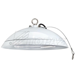 Southwire® F-LUHB/150/50K/WD/MS High Bay LED Fixture, HID Lamp, 400 W Fixture, 120 to 277 V, White Housing