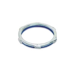Steel City® LS-103 Sealing Locknut, 1 in, For Use With Rigid/IMC Conduit, Steel, Zinc Plated