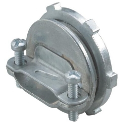 Steel City® NC041 Clamp Type Conduit Connector, 1-1/4 in Trade, 0.27 to 0.75 in Cable Openings, Die Cast Zinc
