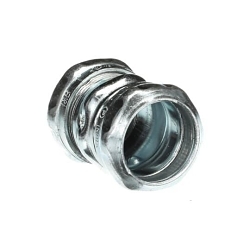 Steel City® TK113A Compression Coupling, 1 in, For Use With EMT Conduit, Steel, Zinc Plated