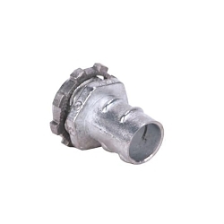 Steel City® XC-243 Non-Insulated Conduit Connector, 1 in Trade, Die Cast Zinc
