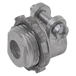 Steel City® XC-276 Conduit Connector, 2 in Trade, 2.12 to 2.47 in Cable Openings, Die Cast Zinc