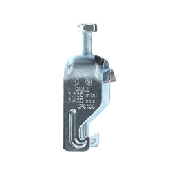 Superstrut® Cobra® CPC100 700 1-Piece Conduit and Cable Clamp, 1 in Conduit, 200 lb Load, 1.1 to 1.4 in OD, Steel