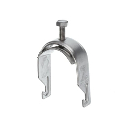Superstrut® Cobra® CPC150 700 1-Piece 1-Hole Conduit and Cable Clamp, 1-1/2 in Conduit, 200 lb Load, 1.69 to 1.98 in OD, Steel
