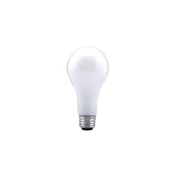 Sylvania 15543 General Purpose Incandescent Lamp, 200 W, Medium Incandescent Lamp, A21, 3760 Lumens