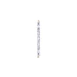 Sylvania 500T3Q/CL(FCL)-120V/58996 Halogen Lamp, 500 W, R7 Recessed Single Contact Double End Quartz Tubular Lamp, T3 Shape, 8750 Lumens