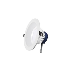 Sylvania UltraLED™ 60781 RT Round Downlight With Emergency Back-Up, LED Lamp, 23 W Fixture, 120 to 277 VAC