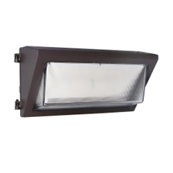 Sylvania UltraLED™ 61840 WALPAKN 5C Generation Non-Cut Off Wallpack, SMD LED Lamp, 120 W Fixture, 120 to 277 VAC, Bronze Housing
