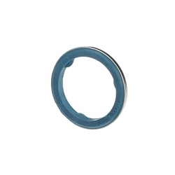 T&B® 5264 Sealing Gasket With Retainer, Santoprene™ Sealing, 1 in, For Use With Liquid Tight Flexible Metal Conduits, 316 Stainless Steel