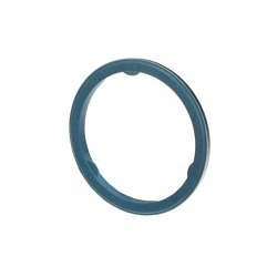 T&B® 5267 Sealing Gasket With Retainer, Santoprene™ Sealing, 2 in, For Use With Liquid Tight Flexible Metal Conduits, 316 Stainless Steel