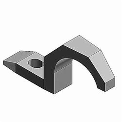 T&B® Fittings 1276 1-Hole Pipe Strap, 1/2 in Conduit, Malleable Iron