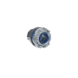 T&B® H050-TB Hub Connector With Thermoplastic Insulated Throat, 1/2 in, For Use With Rigid/IMC Conduits, Zinc