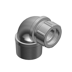 T&B® 2274 Liquidtight Strain Relief Cord Connector, 3/4 in Trade, 5/8 to 3/4 in Cable Openings, Malleable Iron, Zinc Plated